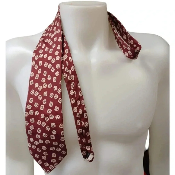 Cricketeer  Silk Neck Tie - Picture 2 of 4